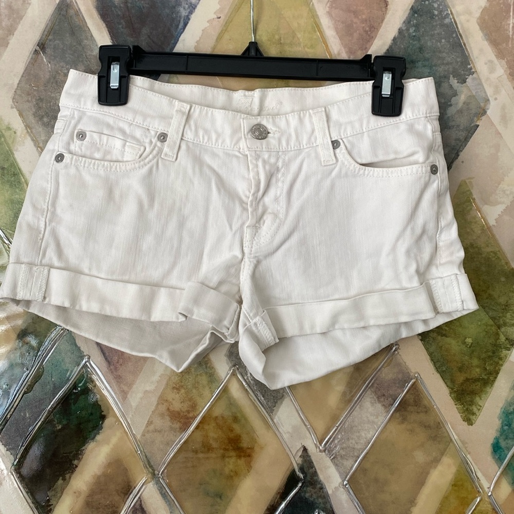 7 For All Mankind Jean Shorts